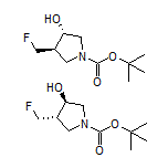 trans-1-Boc-3-(fluoromethyl)-4-hydroxypyrrolidine