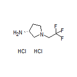 (R)-1-(2,2,2-Trifluoroethyl)pyrrolidin-3-amine Dihydrochloride