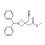 Methyl 2-[1-Benzhydryl-3-(cyanomethyl)-3-azetidinyl]acetate