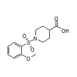 1-[(2-Methoxyphenyl)sulfonyl]piperidine-4-carboxylic Acid