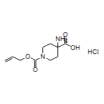 1-[(Allyloxy)carbonyl]-4-aminopiperidine-4-carboxylic Acid Hydrochloride