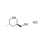 [(3S,5S)-5-Methylpiperidin-3-yl]methanol Hydrochloride