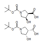 cis-1-Boc-4-hydroxypyrrolidine-3-carboxylic Acid