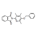 2-[5-(Benzyloxy)-3,4,6-trimethyl-2-pyridyl]isoindoline-1,3-dione