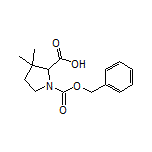 1-Cbz-3,3-dimethylpyrrolidine-2-carboxylic Acid