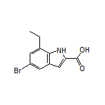 5-Bromo-7-ethyl-1H-indole-2-carboxylic Acid