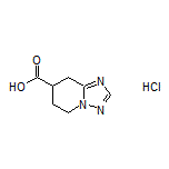 5,6,7,8-Tetrahydro-[1,2,4]triazolo[1,5-a]pyridine-7-carboxylic Acid Hydrochloride