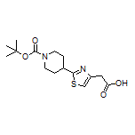 2-[2-(1-Boc-4-piperidyl)-4-thiazolyl]acetic Acid