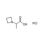 2-(Azetidin-1-yl)propanoic Acid Hydrochloride