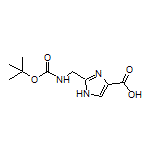 2-[(Boc-amino)methyl]imidazole-4-carboxylic Acid