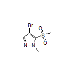 4-Bromo-1-methyl-5-(methylsulfonyl)-1H-pyrazole