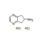 6,7-Dihydro-5H-cyclopenta[b]pyrazin-6-amine Dihydrochloride