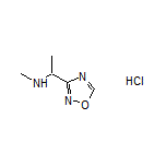 N-Methyl-1-(1,2,4-oxadiazol-3-yl)ethanamine Hydrochloride