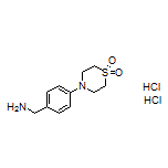 4-[4-(Aminomethyl)phenyl]thiomorpholine 1,1-Dioxide Dihydrochloride