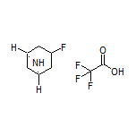 cis-3-Fluoro-6-azabicyclo[3.1.1]heptane Trifluoroacetate