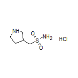 3-Pyrrolidinemethanesulfonamide Hydrochloride