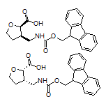 cis-3-[(Fmoc-amino)methyl]tetrahydrofuran-2-carboxylic Acid