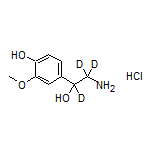 DL-Normetanephrine-d3 HCl