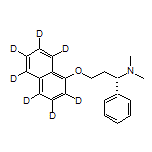 (S)-N,N-Dimethyl-3-(1-naphthyl-d7-oxy)-1-phenyl-1-propanamine