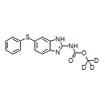 Methyl-d3 [6-(Phenylthio)-2-benzimidazolyl]carbamate