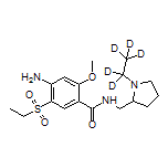 4-Amino-N-[(1-ethyl-d5-2-pyrrolidinyl)methyl]-5-(ethylsulfonyl)-2-methoxybenzamide