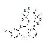 8-Chloro-11-(4-methyl-1-piperazinyl-d8)-5H-dibenzo[b,e][1,4]diazepine