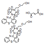 2-[2-(4-(Dibenzo[b,f][1,4]thiazepin-11-yl)-1-piperazinyl-d8)ethoxy]ethanol Hemifumarate