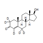 Testosterone-2,2,4,6,6-d5