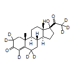 17-Hydroxyprogesterone-2,2,4,6,6,21,21,21-d8