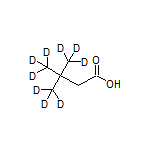 3,3-Dimethyl-d6-butanoic Acid-4,4,4-d3