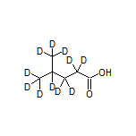 4-Methyl-d3-pentanoic Acid-2,2,3,3,4,5,5,5-d8