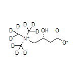 (R)-3-Hydroxy-4-(trimethyl-d9-ammonio)butanoate