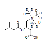 (R)-3-[(3-Methylbutanoyl)oxy]-4-(trimethyl-d9-ammonio)butanoate