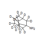 1-Aminoadamantane-2,2,3,4,4,5,6,6,7,8,8,9,9,10,10-d15