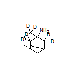 1-Aminoadamantane-2,2,8,8,9,9-d6