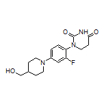 1-[2-Fluoro-4-[4-(hydroxymethyl)piperidin-1-yl]phenyl]dihydropyrimidine-2,4(1H,3H)-dione