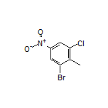 1-Bromo-3-chloro-2-methyl-5-nitrobenzene