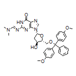 5’-O-[Bis(4-methoxyphenyl)phenylmethyl]-2’-deoxy-N-[(dimethylamino)methylene]guanosine