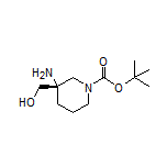 (S)-1-Boc-3-amino-3-(hydroxymethyl)piperidine