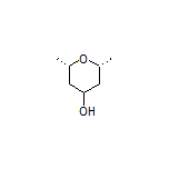 (2R,6S)-2,6-Dimethyltetrahydro-2H-pyran-4-ol