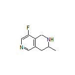 8-Fluoro-3-methyl-1,2,3,4-tetrahydro-2,6-naphthyridine