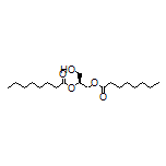 (S)-3-Hydroxypropane-1,2-diyl Dioctanoate