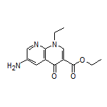 6-Amino-1-ethyl-4-oxo-1,4-dihydro-[1,8]naphthyridine-3-carboxylic Acid Ethyl Ester