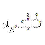 4-[2-[(tert-Butyldimethylsilyl)oxy]ethoxy]-2-chloro-3-nitropyridine