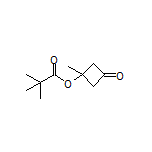 1-Methyl-3-oxocyclobutyl Pivalate