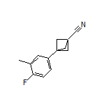 3-(4-Fluoro-3-methylphenyl)bicyclo[1.1.1]pentane-1-carbonitrile