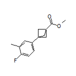 Methyl 3-(4-Fluoro-3-methylphenyl)bicyclo[1.1.1]pentane-1-carboxylate