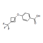 4-[[3-(Trifluoromethyl)bicyclo[1.1.1]pentan-1-yl]oxy]benzoic Acid