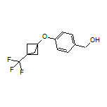 4-[[3-(Trifluoromethyl)bicyclo[1.1.1]pentan-1-yl]oxy]benzyl Alcohol