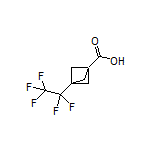 3-(Perfluoroethyl)bicyclo[1.1.1]pentane-1-carboxylic Acid